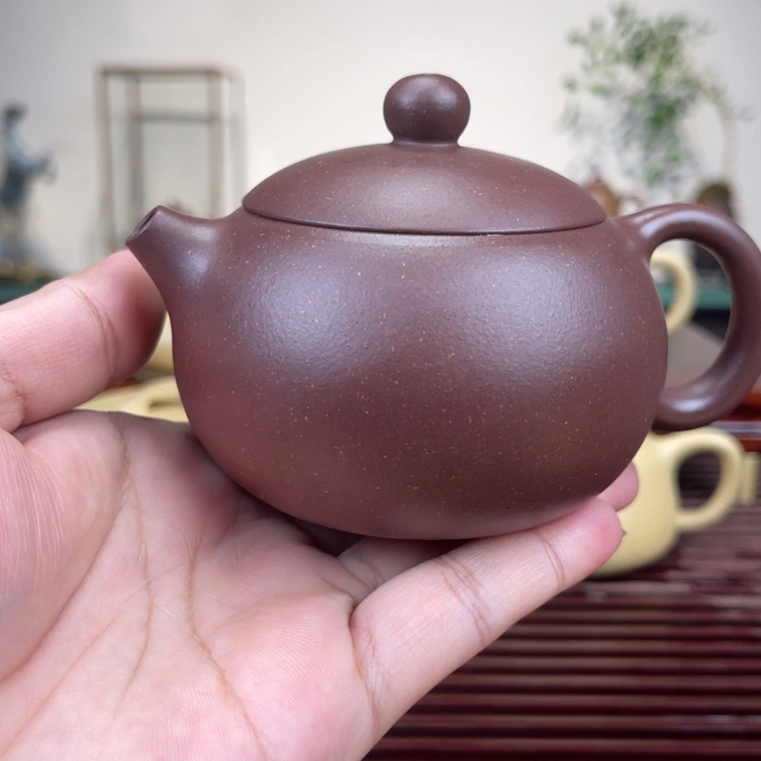 月***军茶壶紫砂全手工底槽青西施
