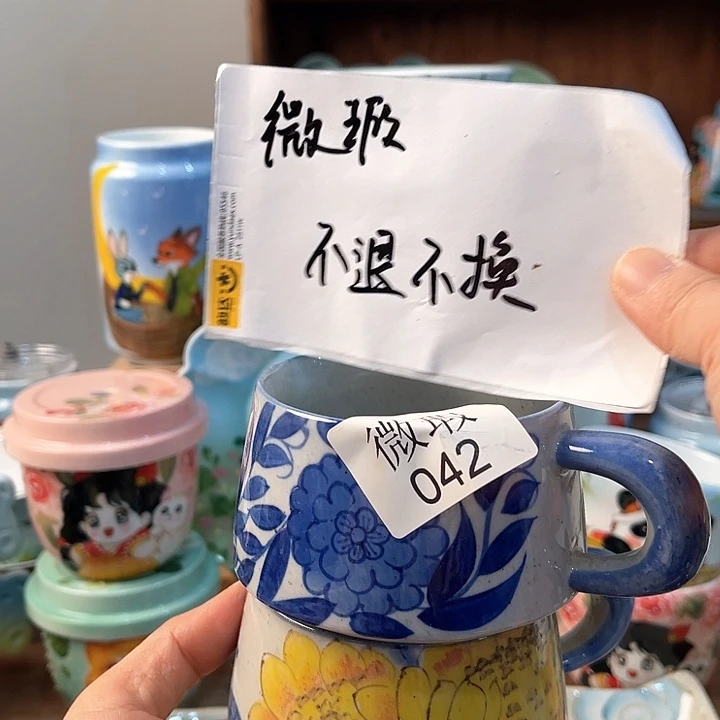 陶景德镇釉下手绘陶瓷