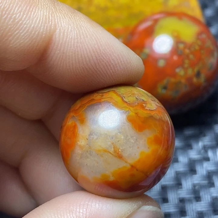 玛瑙/玉髓颈饰未镶嵌九**皋