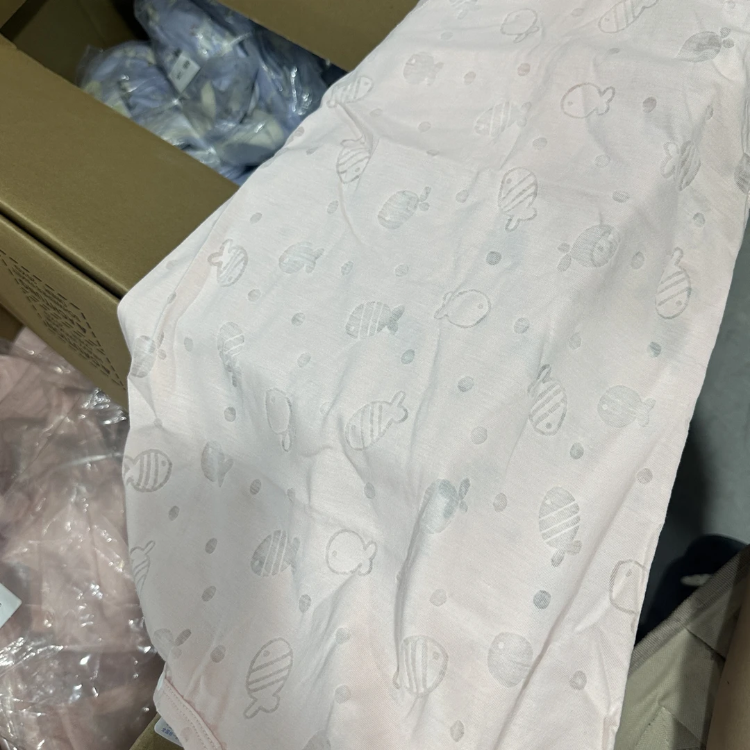A30儿童长袖连体衣粉色