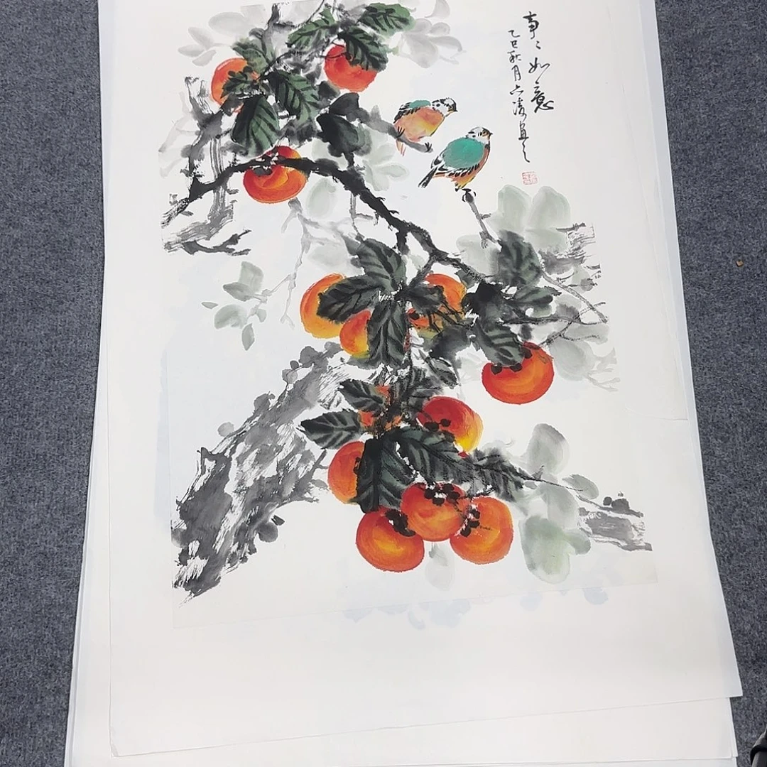 国画68*45纯手绘周艺