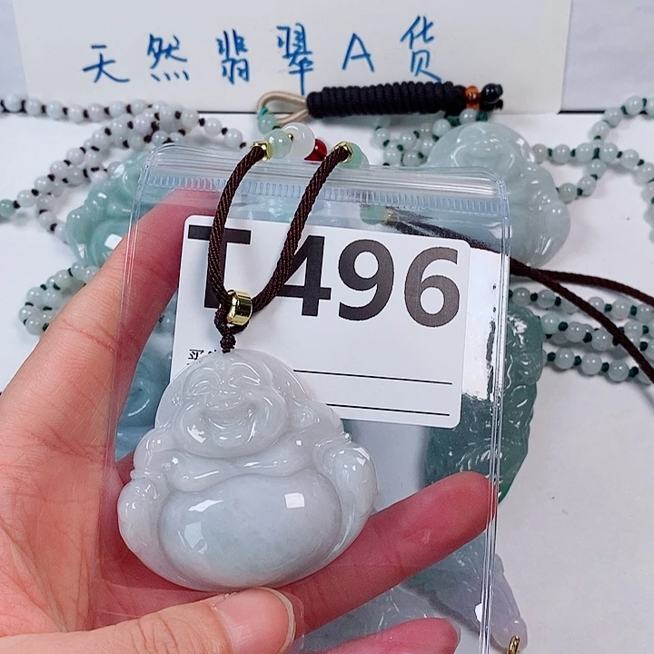 翡翠颈饰未镶嵌天然