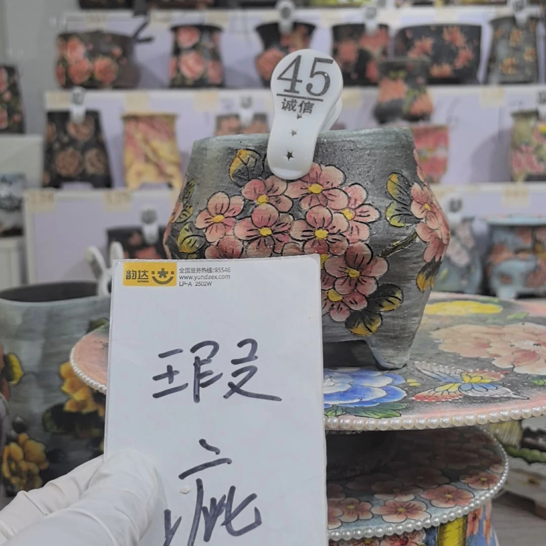 花盆红泥景德镇花盆