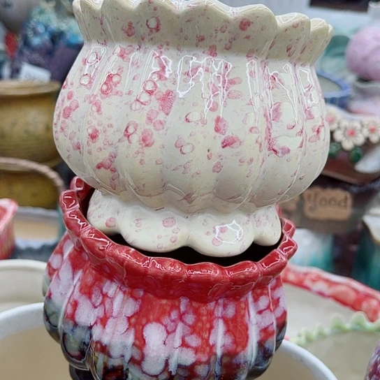 多肉绿植陶瓷花盆9.99包邮