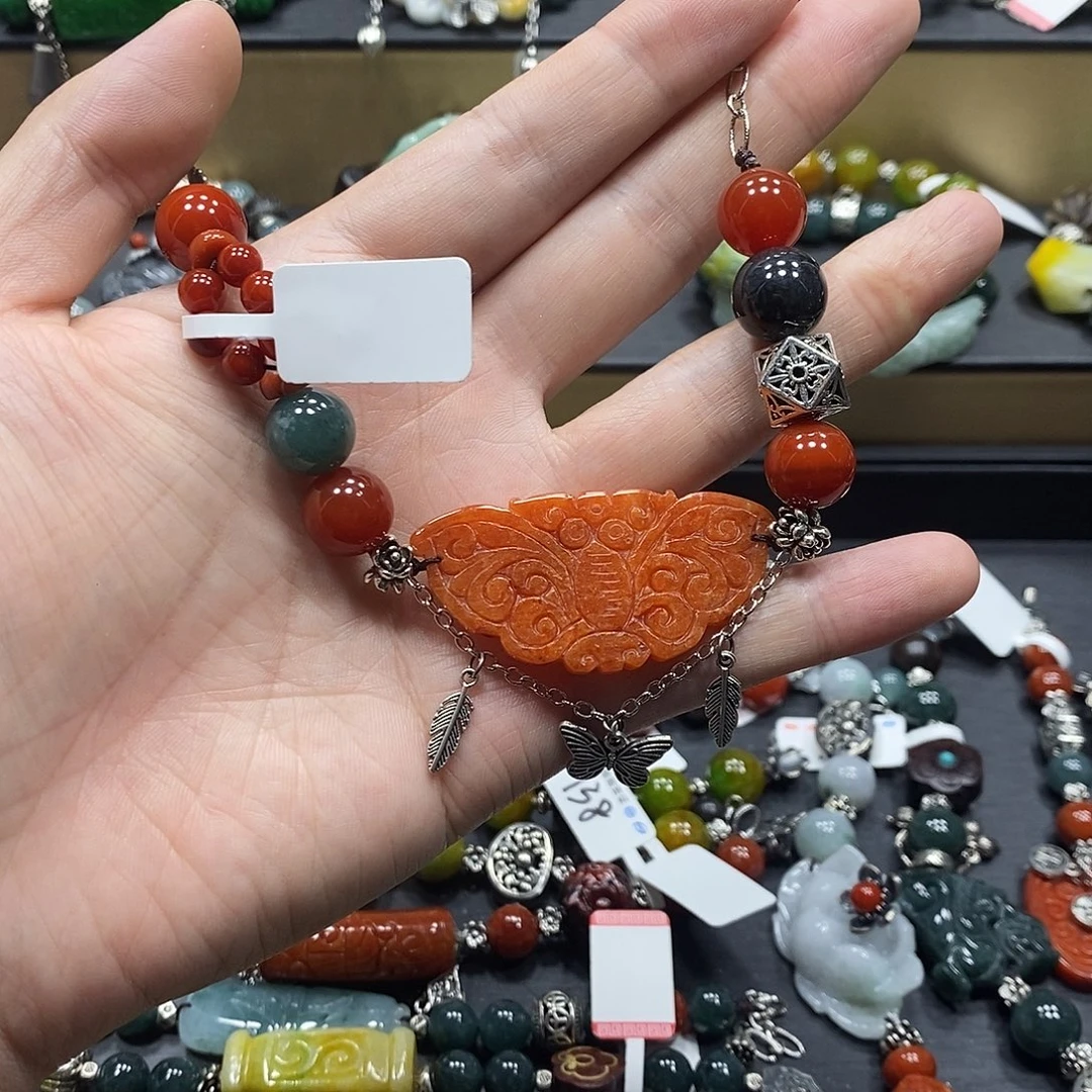 未镶嵌手链翡翠手链