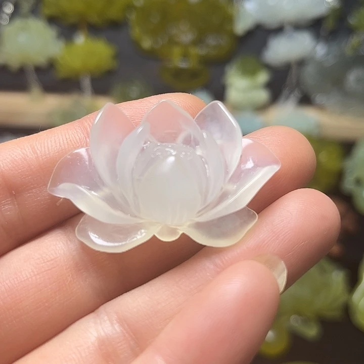 未镶嵌蛇纹石玉发饰
