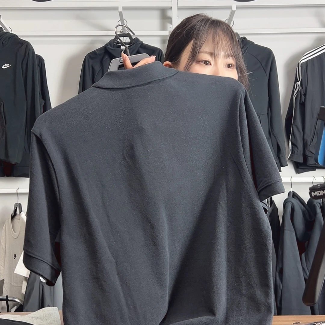 Polo黑色短袖L码140-160斤不退换