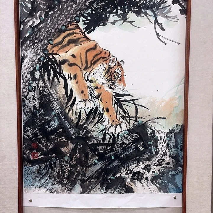 国画毕晓民国画作品