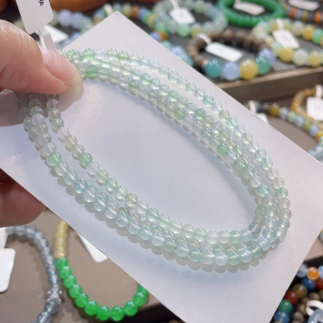 未镶嵌手链翡翠小清新