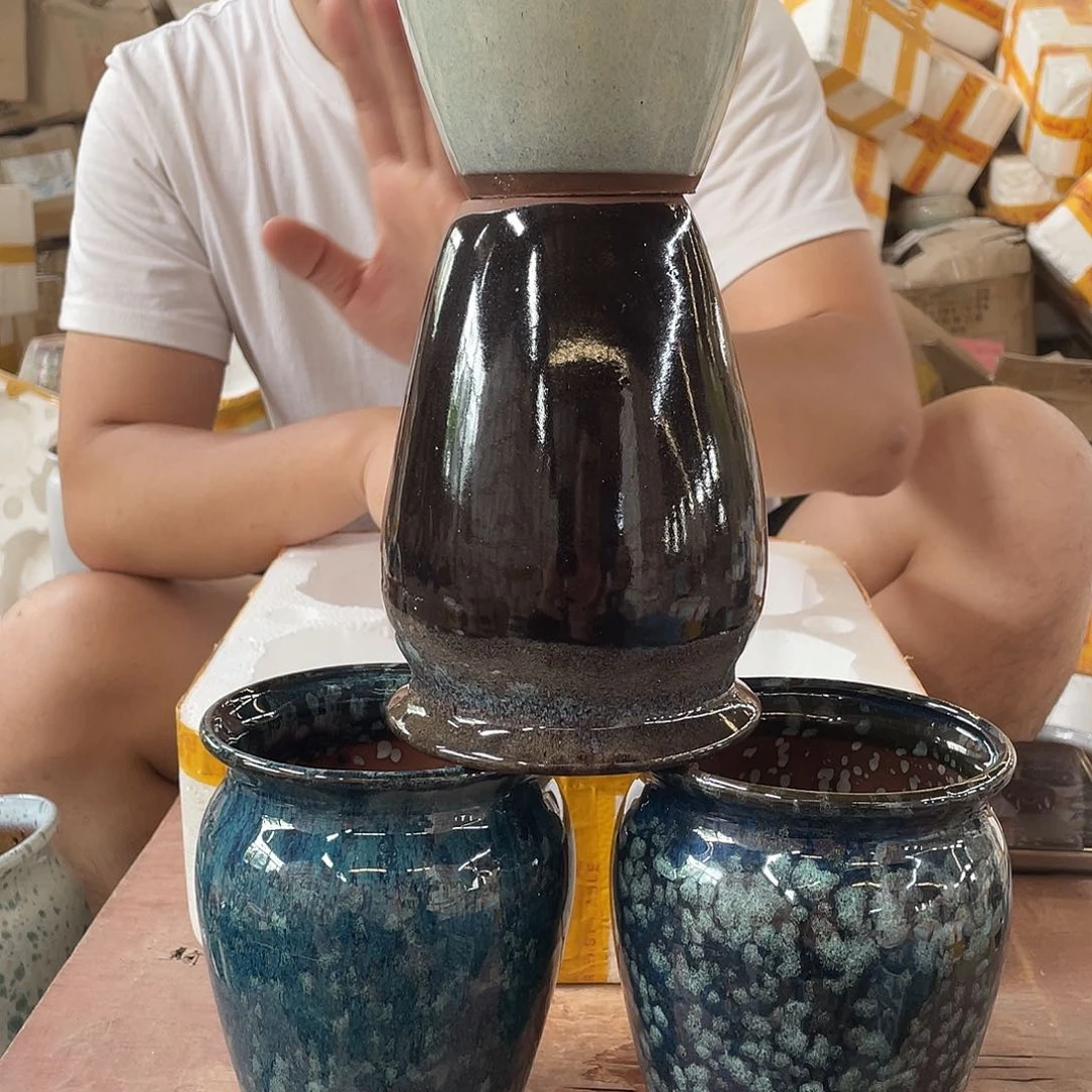 宜兴紫砂多肉花盆