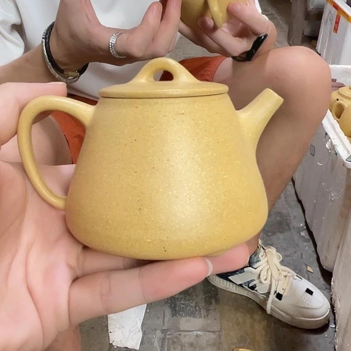 钟***隐茶壶紫砂xj本绿高瓢暇