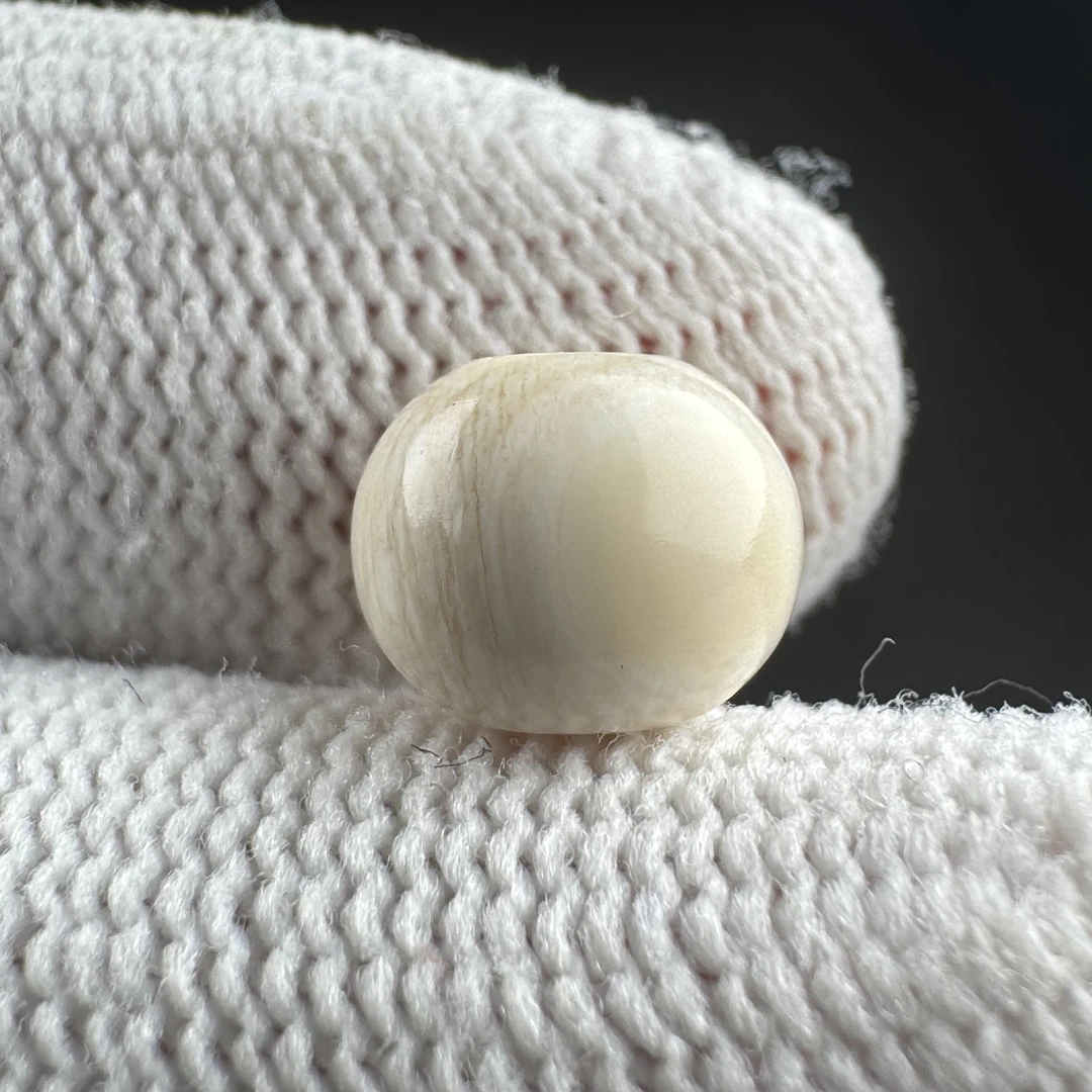 K3469天然猛犸特价瑕疵小墩子9*7mm一物一图 假一罚十