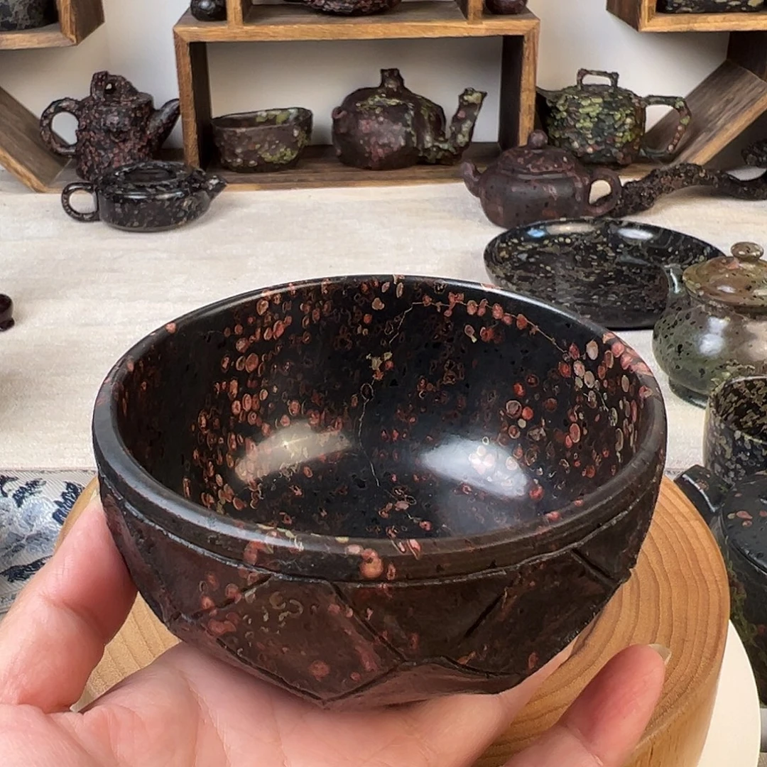 梅花玉红梅精品碗360毫升