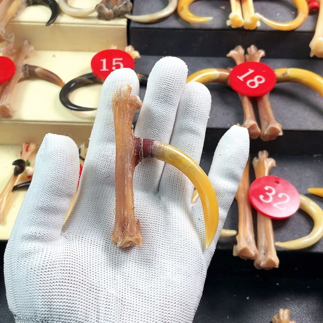 鸡骨（鸡脚）把件手把件