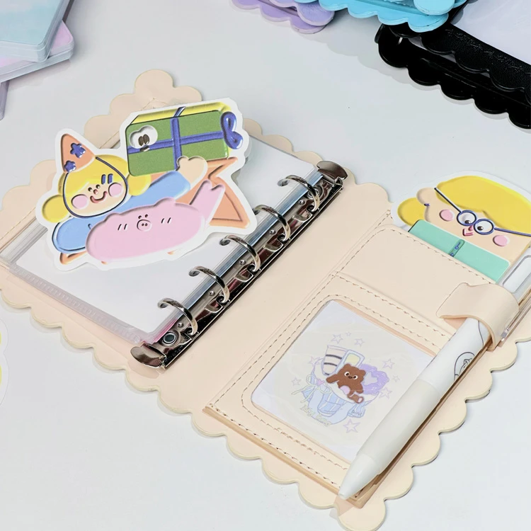 瑕疵清仓请看M5活页痛本内页多功能追星二次元手账笔记本手账