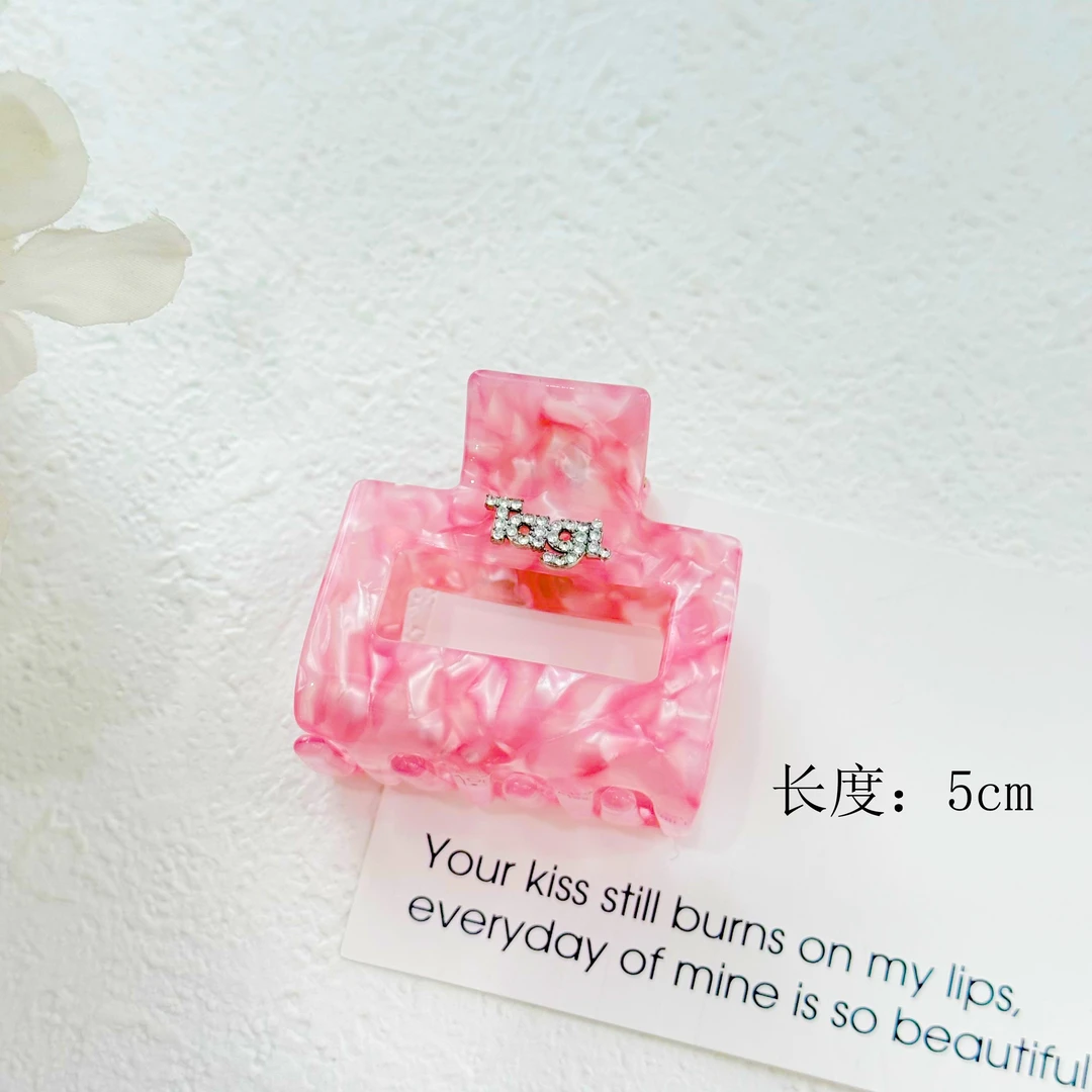 BAOSHATI/宝莎缇F-234醋酸百搭小抓夹