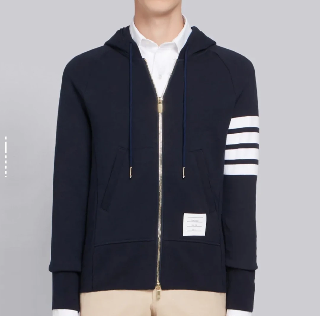 99新 THOMBROWNE 藏蓝外套 /4码/胸围54/衣长67/ 14443933
