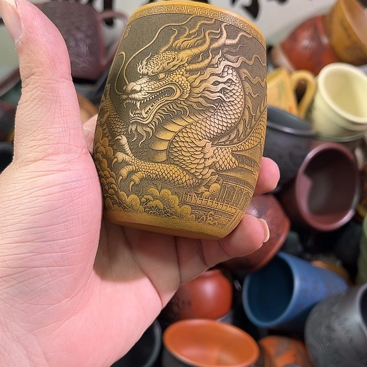 茶杯紫砂全手工紫砂主人被