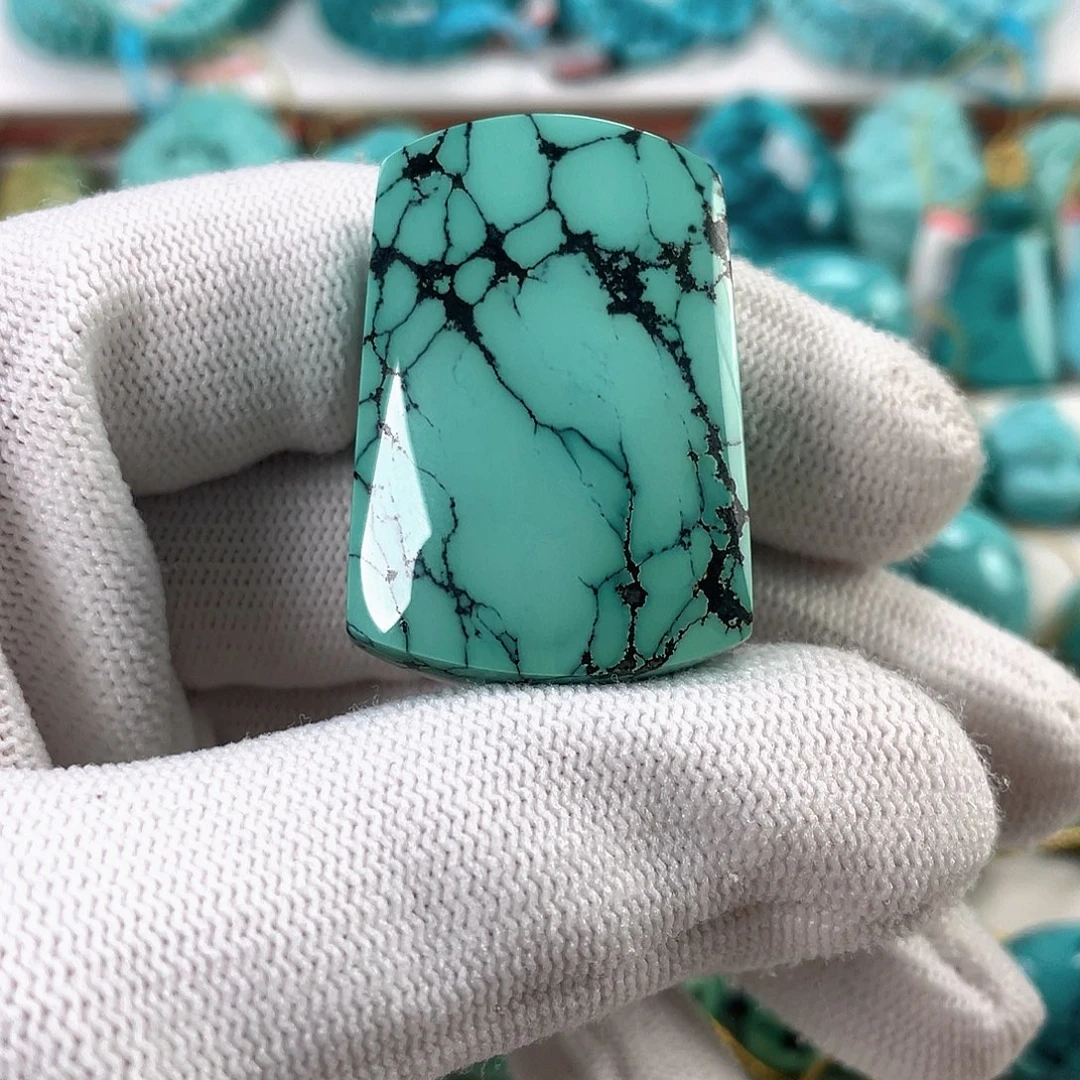 绿松石未镶嵌车挂