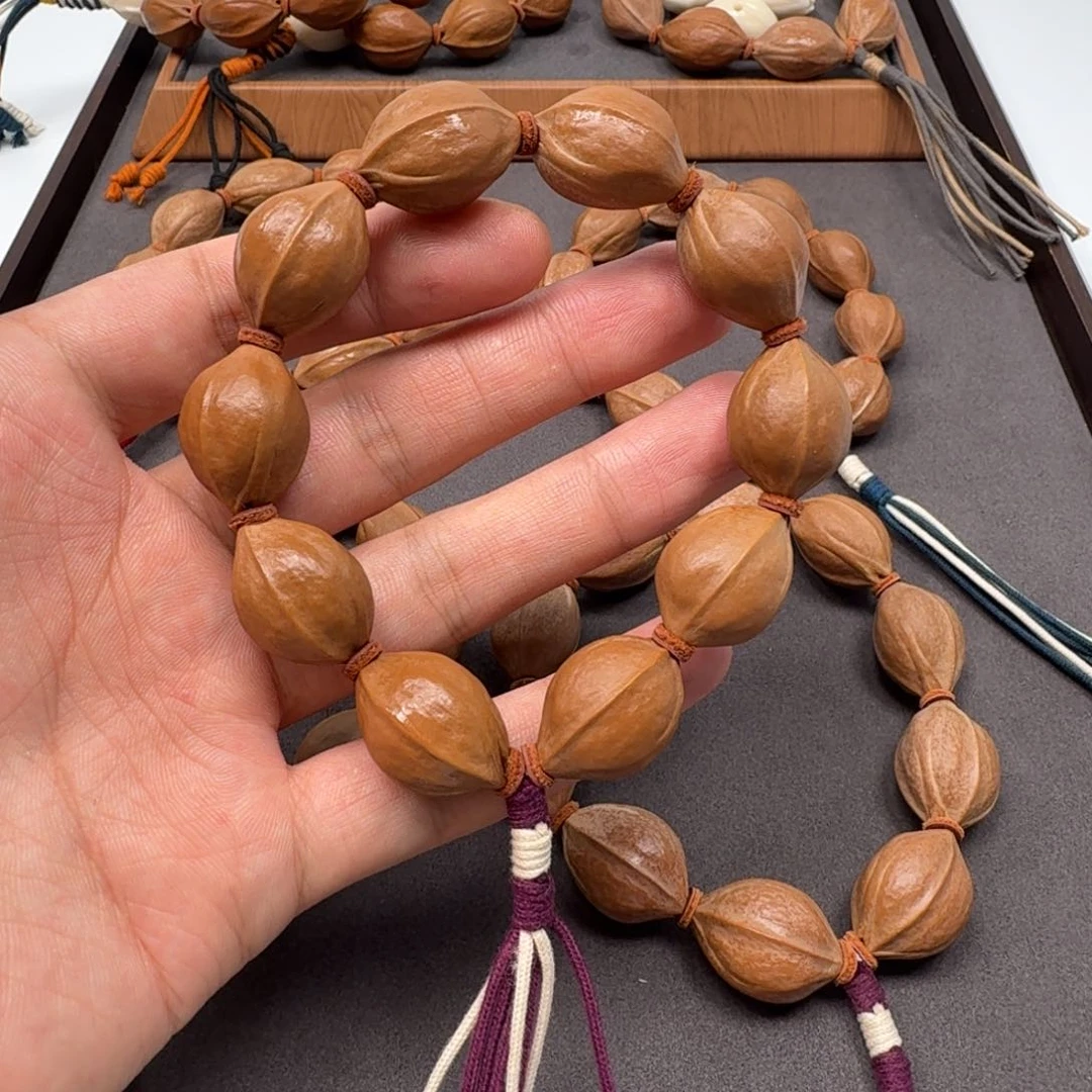 橄榄核手串/手链1725原生态 梅林铁核