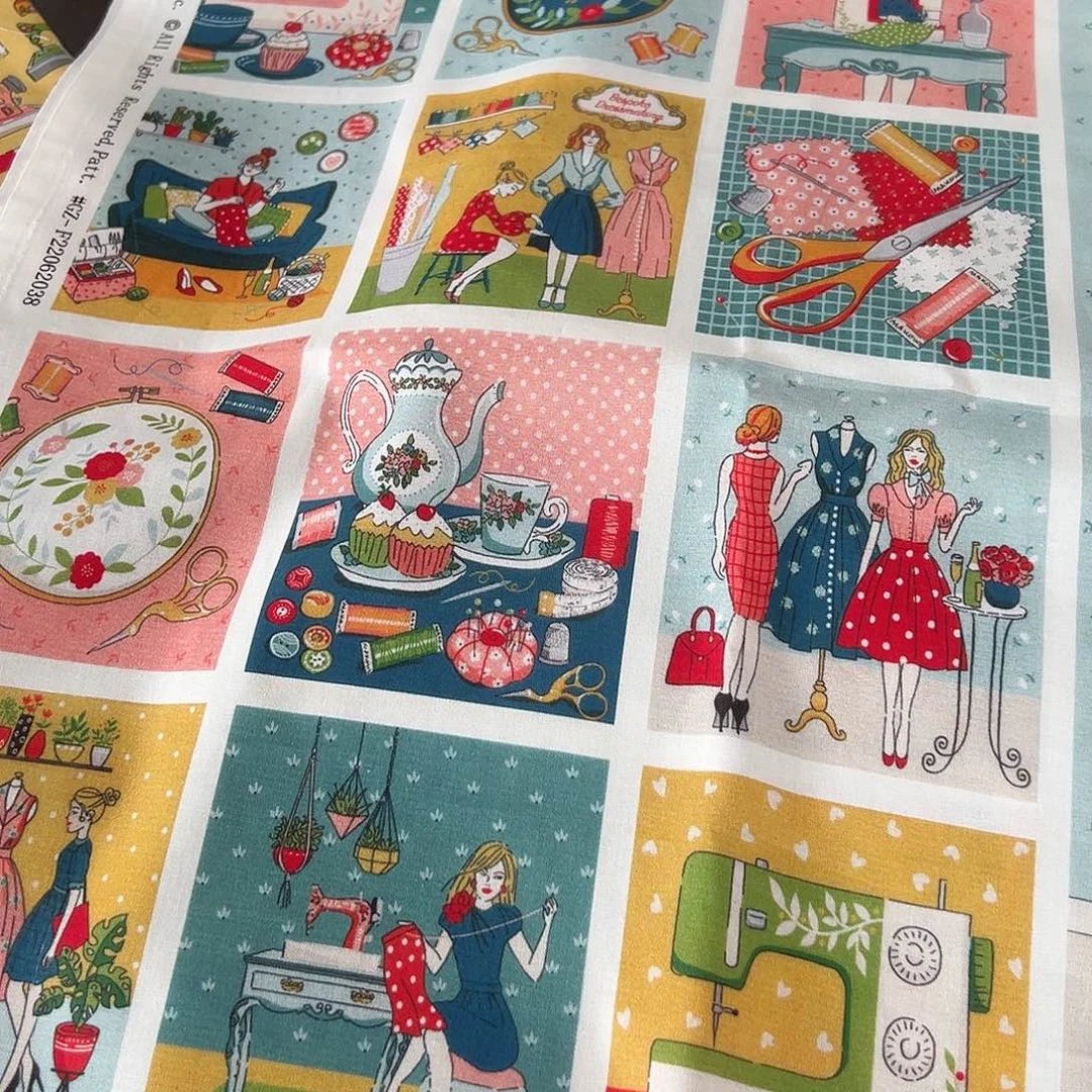 1.05米价纯棉平布1.1米宽果子布艺爆款