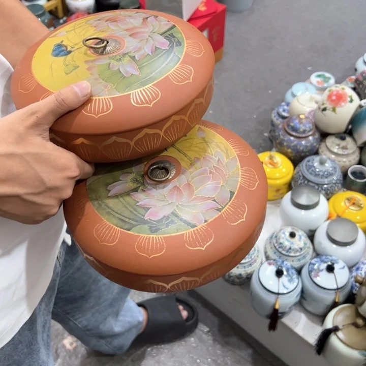 瑕疵福利品陶瓷茶叶罐