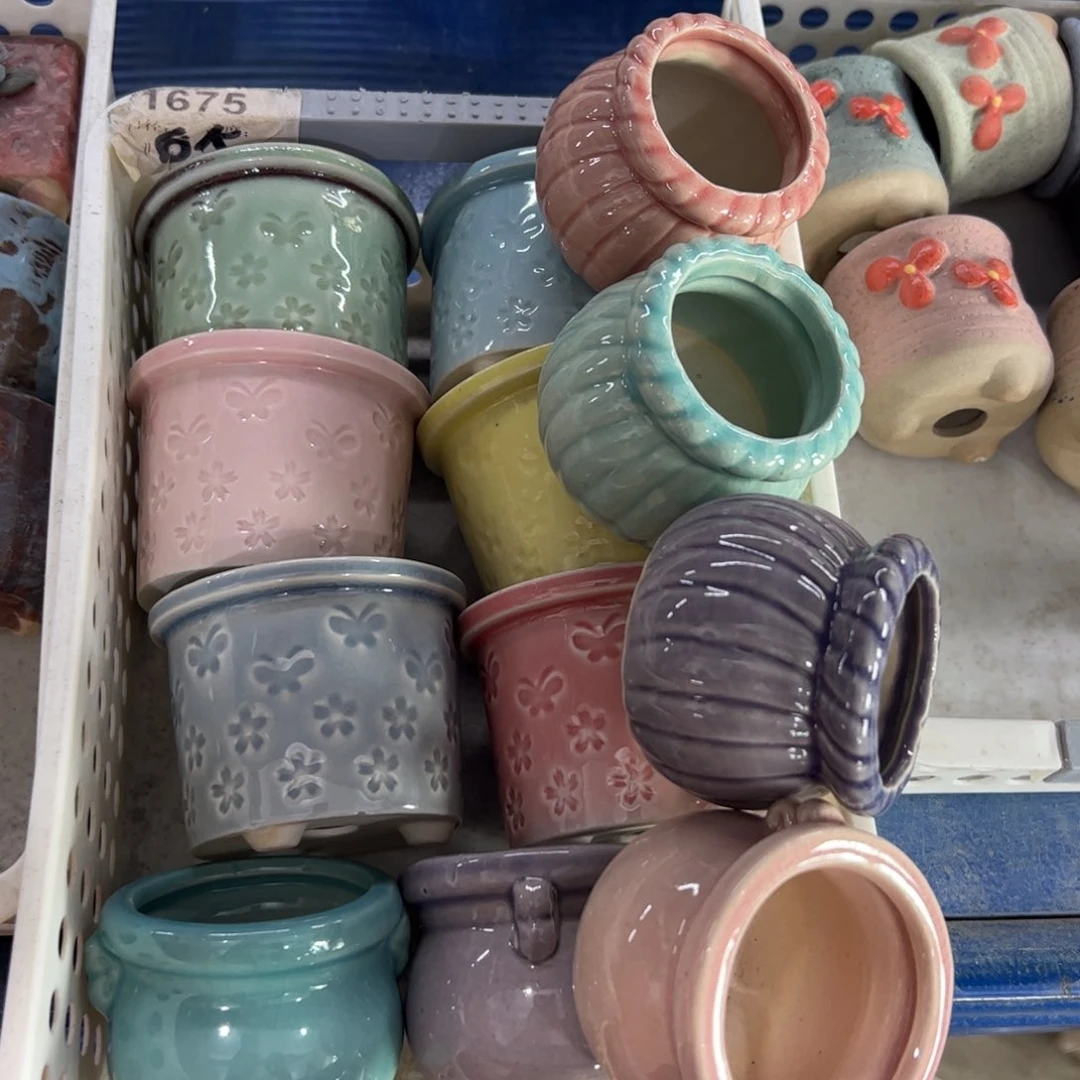 陶瓷多肉小花盆@@2050