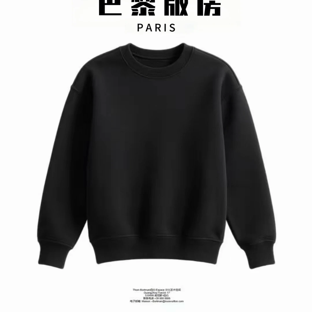 【16号链接】巴黎版房秋季新款高定满杯刺绣圆领卫衣-Y0569