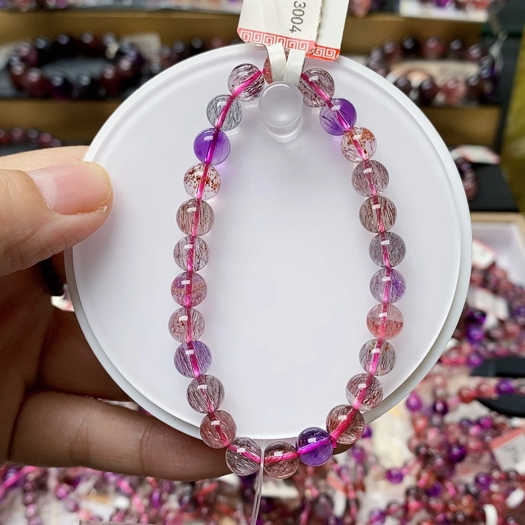 未镶嵌手链水晶c7050超七7+