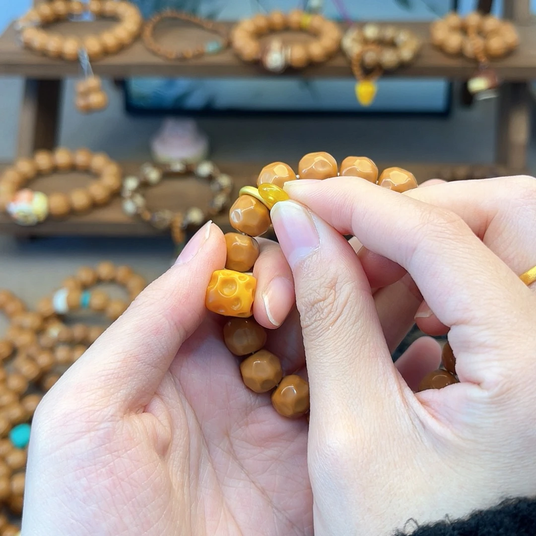 猴头核桃手串少*?搭配奶酪