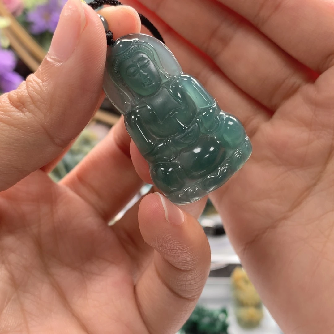 翡翠未镶嵌颈饰天然翡翠