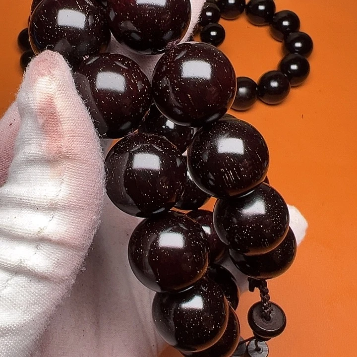 小叶紫檀手串/手链小叶紫檀1.8/13颗满星毕业