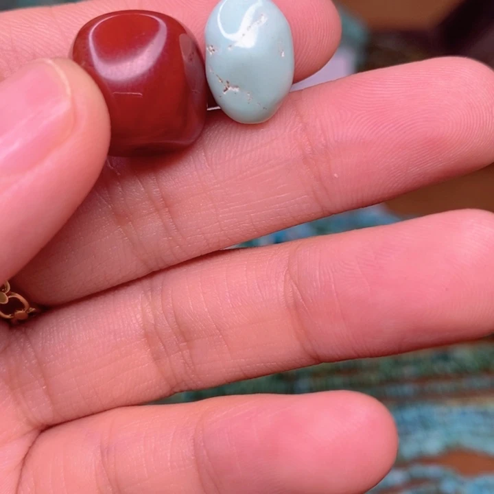 玛瑙/玉髓原矿未镶嵌大**叶