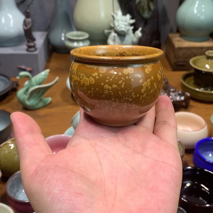 龙泉青瓷手工风水缸