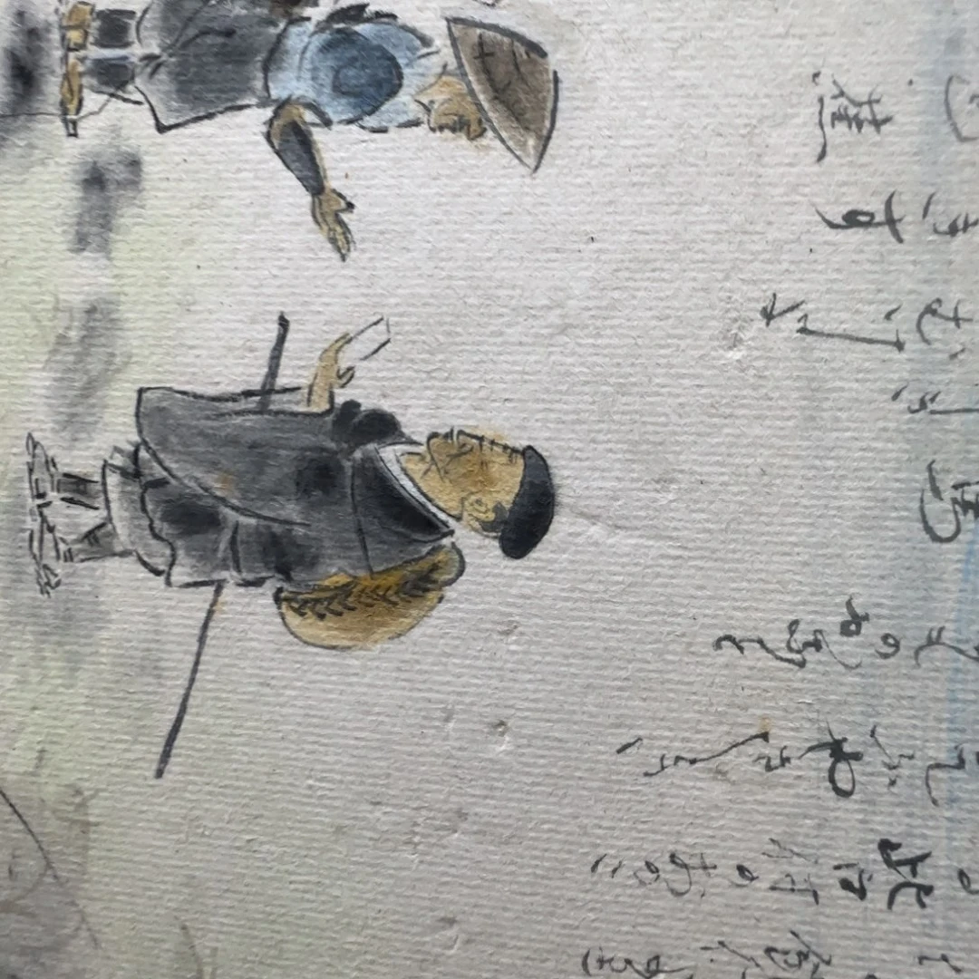 米***店版画050手绘作品欣赏