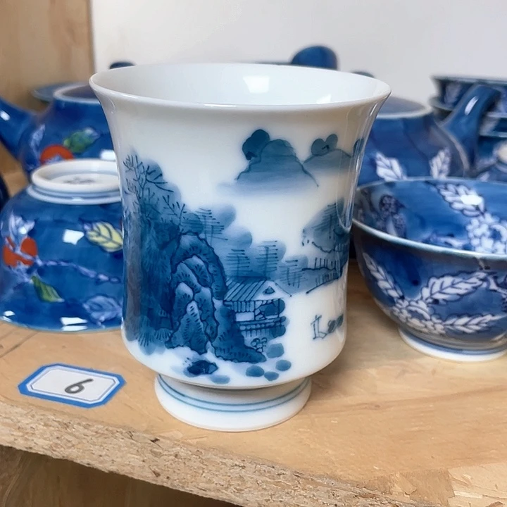 瓷片013 一人直播，看品直播间说序号