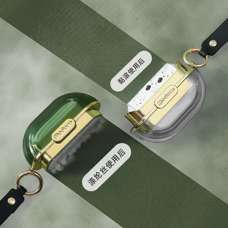 家用粘毛器可撕式滚刷衣服去毛器便携式滚筒刷除尘黏毛器
