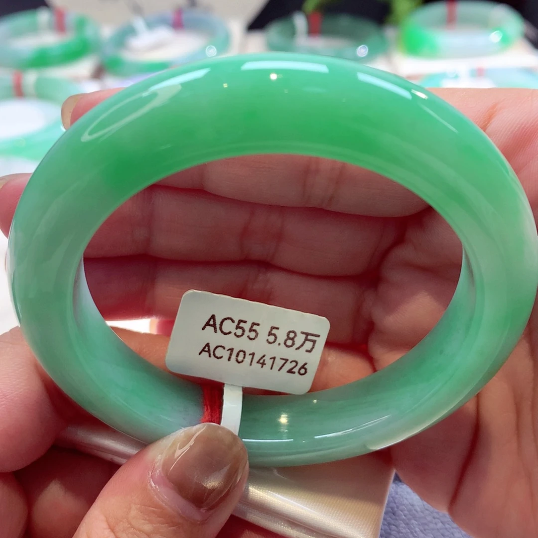 未镶嵌手镯翡翠甜美气质风40号11