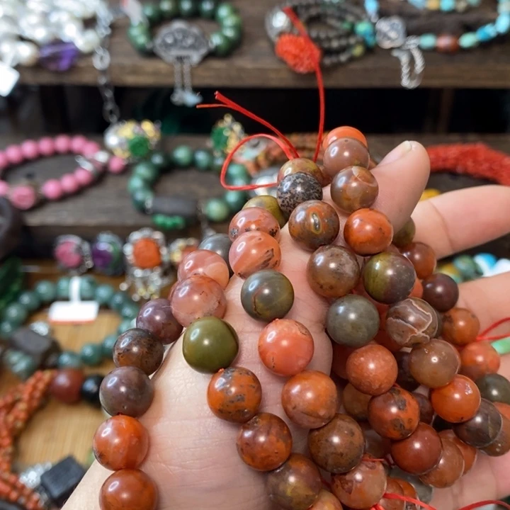 南红玛瑙手链未镶嵌荼*