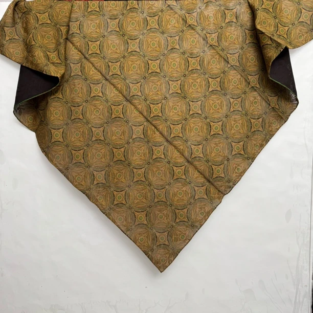 丝纡--- 老钱风  四经绞萝香云纱桑蚕丝135*135围巾披肩