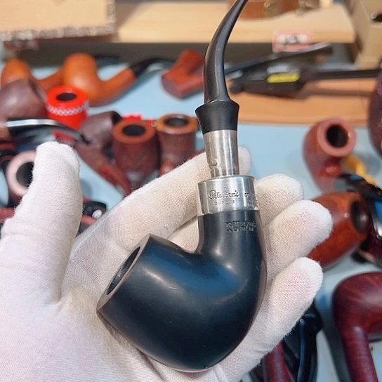 何**真意大利石楠木手工烟斗一款