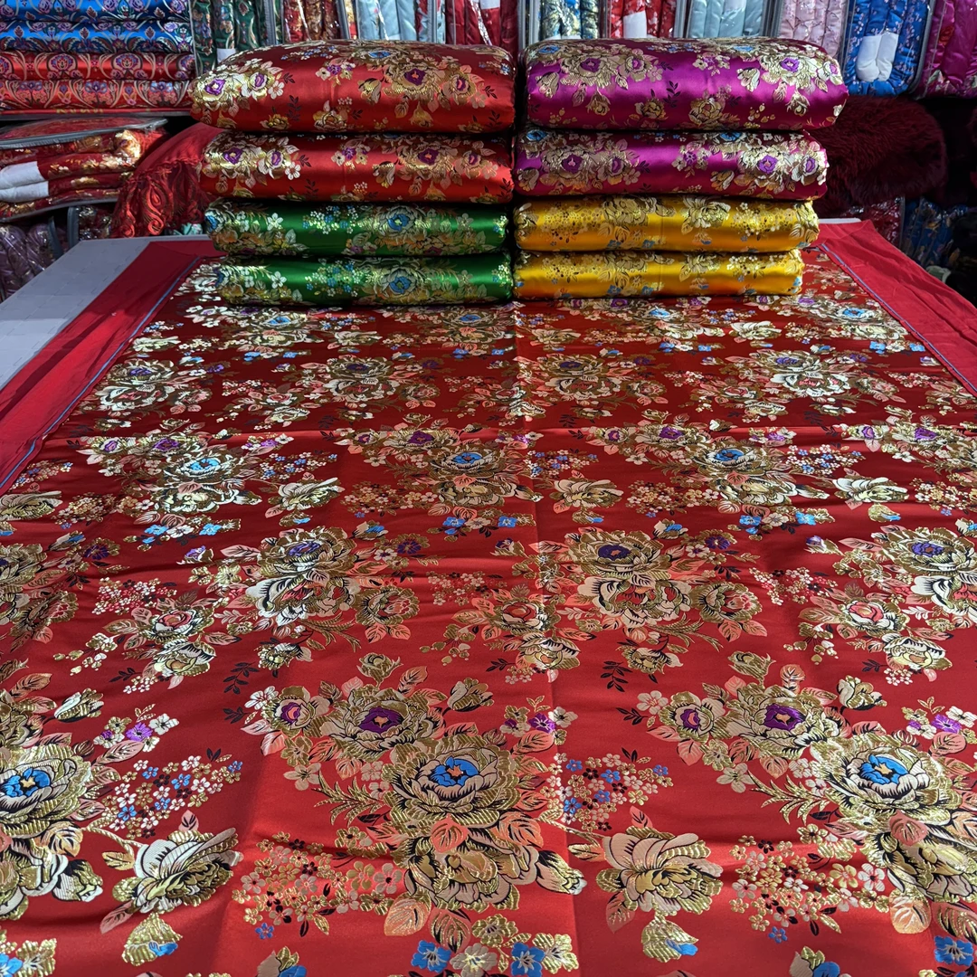 婚庆喜被被套可加被芯（金丝牡丹）