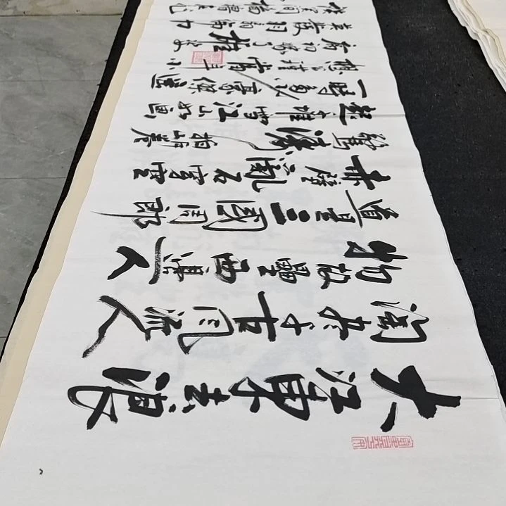 翰墨白武坤老师作品一副
