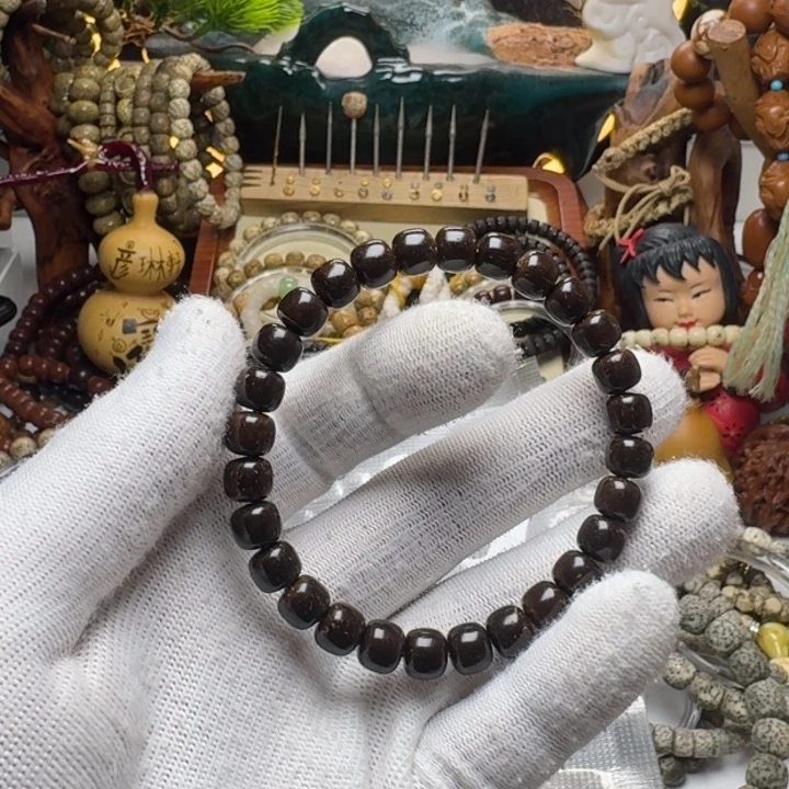 星月菩提手串香****儿5号车尺寸8.7椰蒂无相单圈