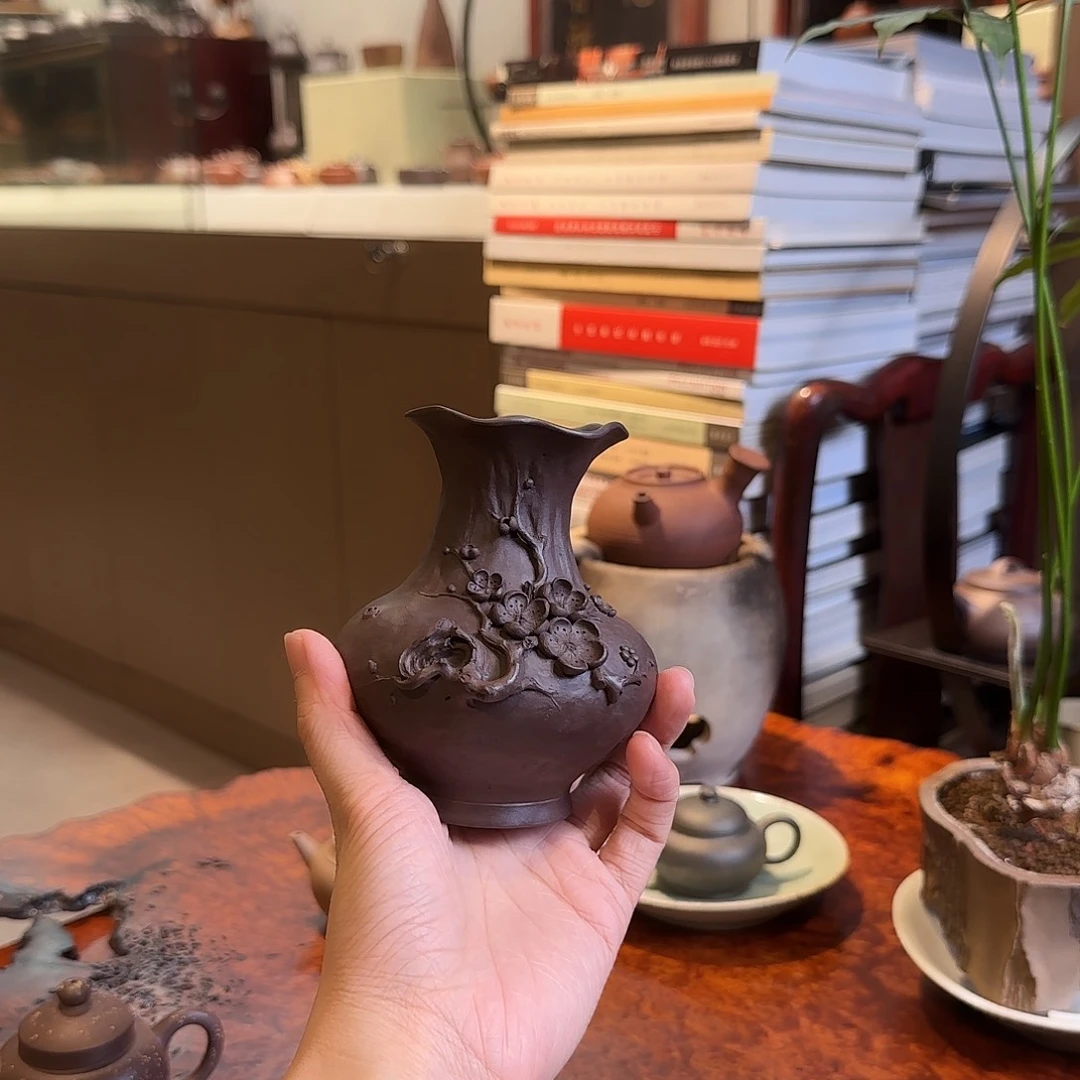 冷***花茶壶紫砂花器花器花器