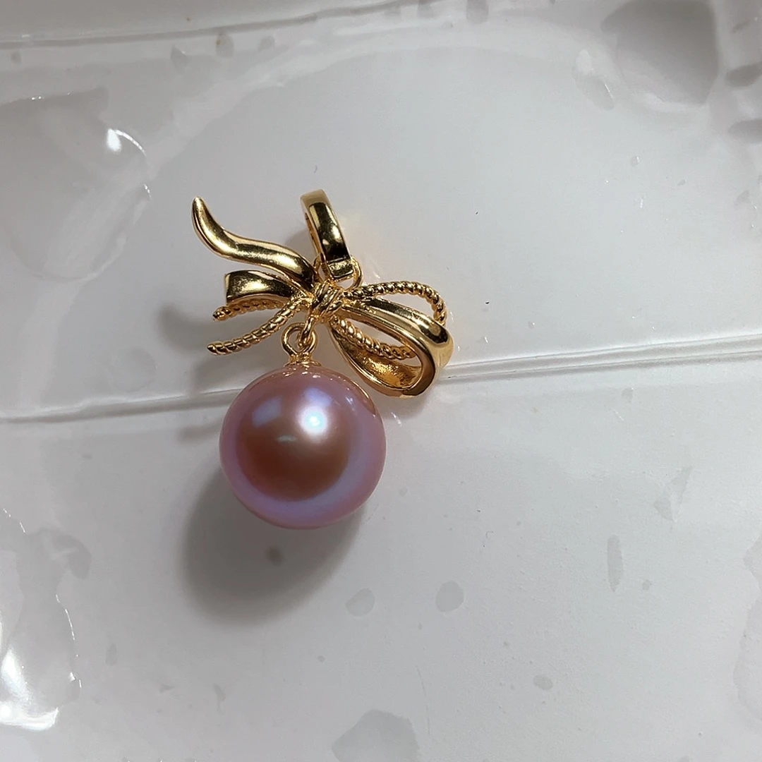 淡水珍珠颈饰银S925镶嵌