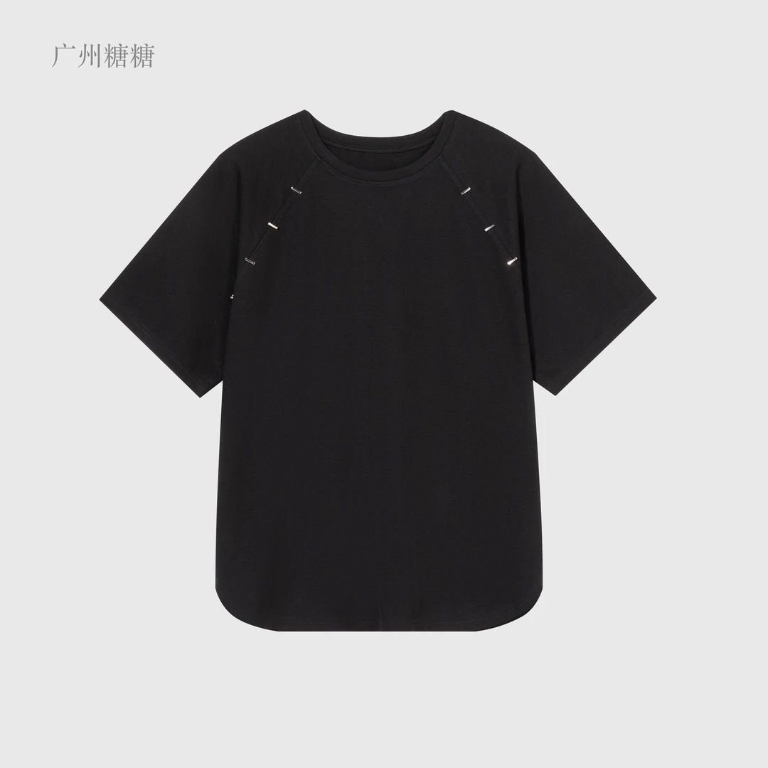 夏季180g雅纱棉透气舒适宽松休闲纯色百搭潮流时尚运动【7000】88