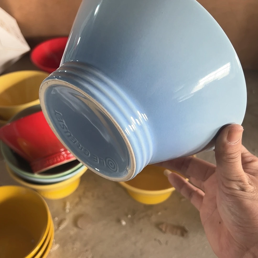 陶瓷 大斗笠 天蓝色色色色