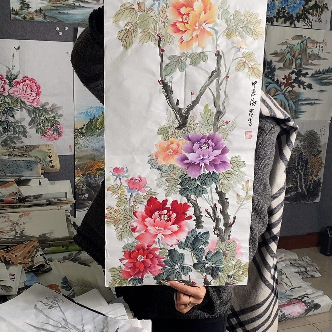 国画纯手写手绘作品59