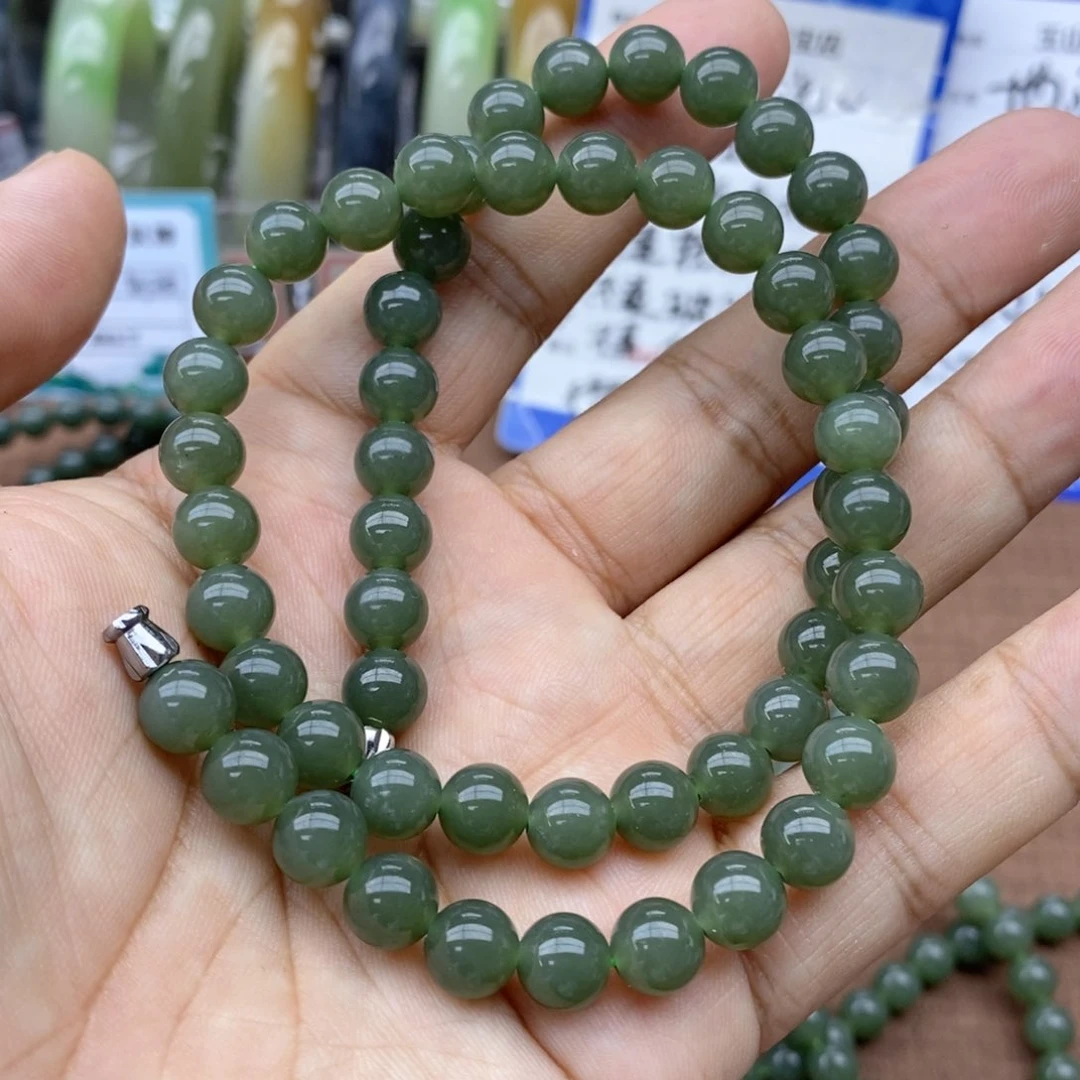 项链未镶嵌和田玉卡8